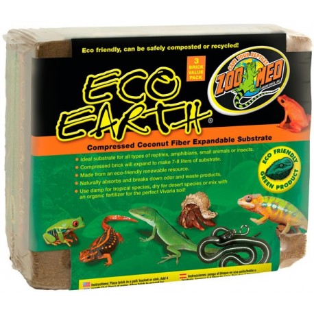 Eco Earth - 3 Bricks (Zoo Med)
