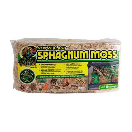 New Zealand Sphagnum Moss - 150g (Zoo Med)