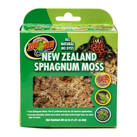 Zoo Med New Zealand Sphagnum Moss (80 Cubic in)