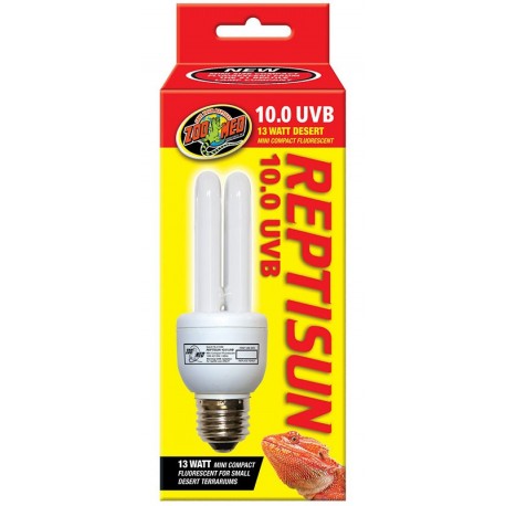 ReptiSun 10.0 Mini Compact Fluorescent - 13w (Zoo Med)