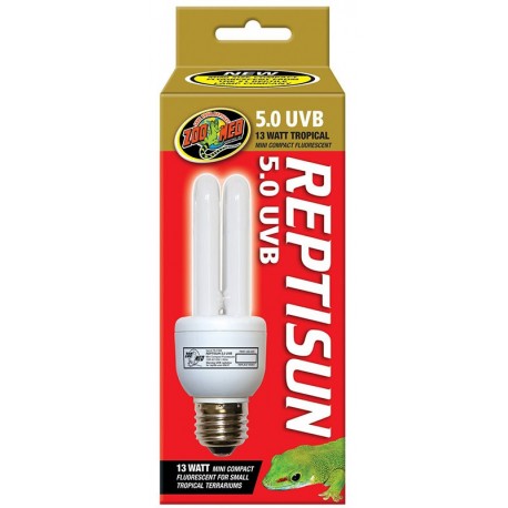 ReptiSun 5.0 Mini Compact Fluorescent - 13w (Zoo Med)