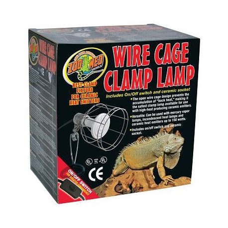 Wire Cage Clamp Lamp (Zoo Med)