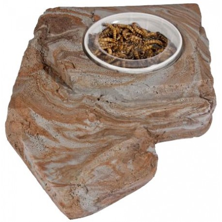 Worm Feeder Rock - LG (Pet-Tech)