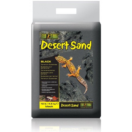 Desert Sand - Black - 10 lbs (Exo Terra)