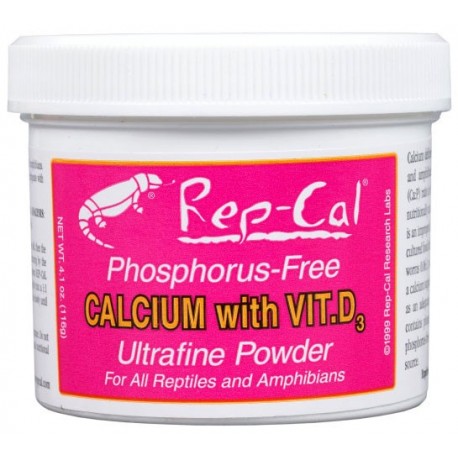 Calcium w/ Vit.D3 Ultrafine - 4.1 oz (Rep-Cal)