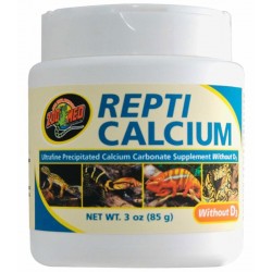 Repti Calcium w/o D3 - 3 oz (Zoo Med)