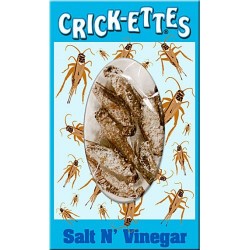 Crick-ettes - Salt & Vinegar (HOTLIX)