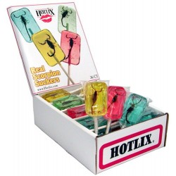 Scorpion Suckers - Assorted Flavors - RETAIL BOX (HOTLIX)