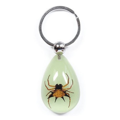 Keychain - Spiny Spider (Glow-in-the-dark)