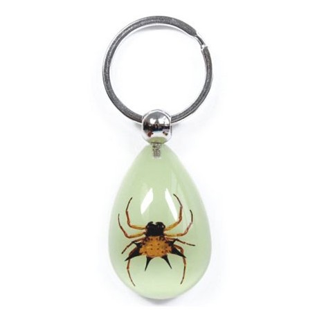 Keychain - Spiny Spider (Glow-in-the-dark)