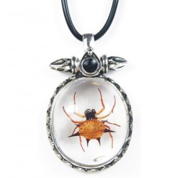 Necklace - Spiny Spider (Clear)