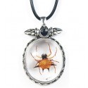 Necklace - Spiny Spider (Clear - Spikes)