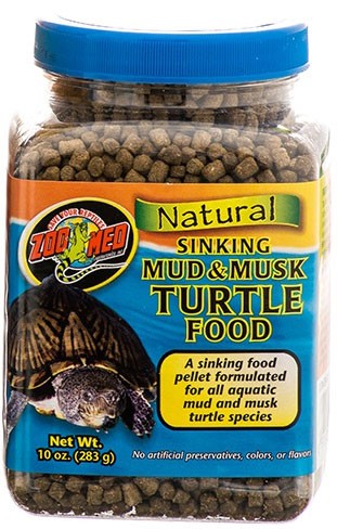 Zoo Med Natural Sinking Mud & Musk Turtle Food 