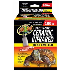 Ceramic Infrared Heat Emitter - 100w (Zoo Med)
