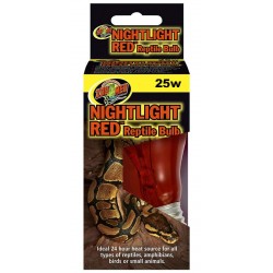 Nightlight Red Reptile Bulb - 25w (Zoo Med)