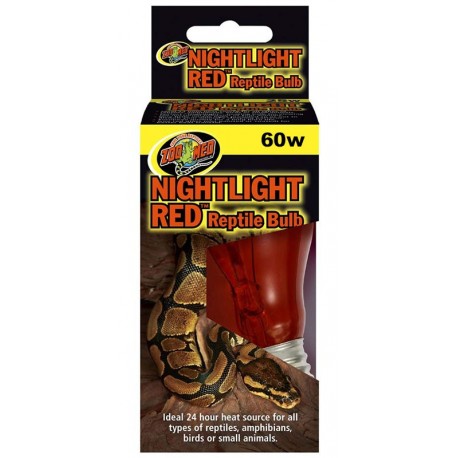 Nightlight Red Reptile Bulb - 60w (Zoo Med)