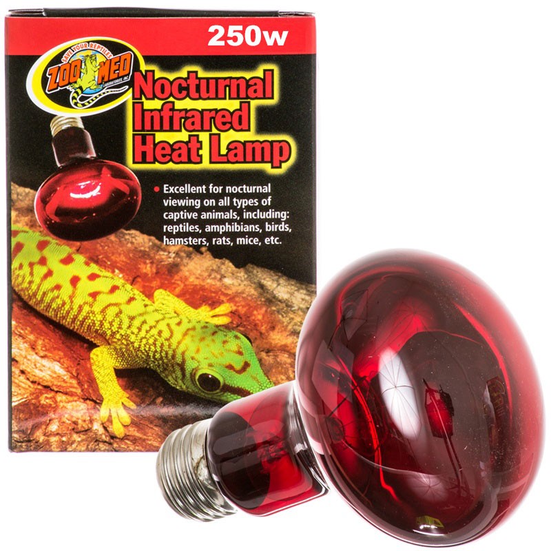 Zoo Med 75 Watt Nocturnal Infra-red Night Heat Lamp Bulb RS-75