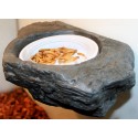 Worm Feeder Ledge - Granite - SM (Pet-Tekk)