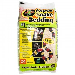 Aspen Snake Bedding - 24 qt (Zoo Med)
