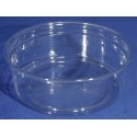 8 oz Crystal Clear Deli Cups - Punched - 50ct (pinnPACK)