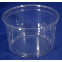 16 oz Crystal Clear Deli Cups - Punched - 100ct (pinnPACK)