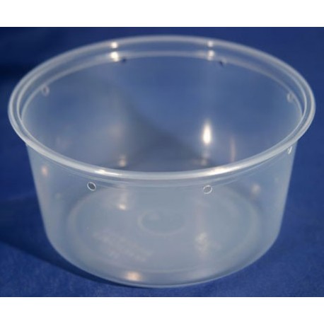 12 oz Semi-Clear Deli Cups - Punched - 50ct (Pro-Kal)