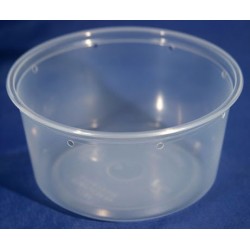 12 oz Semi Clear Deli Cups - Punched - 100ct (Pro-Kal)