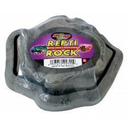 Repti Rock Reptile Food & Water Dishes - SM (Zoo Med)