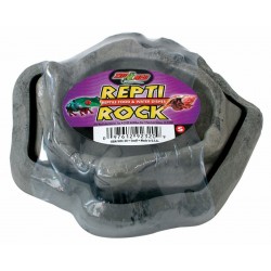Repti Rock Reptile Food & Water Dishes - SM (Zoo Med)
