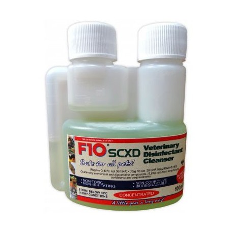 F10SCXD Veterinary Cleaner-Sanitizer - 3.4oz (100ml)