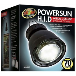 PowerSun H.I.D. Metal Halide UVB Lamp Fixture (Zoo Med)