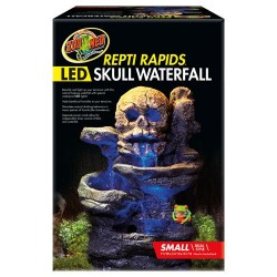 Repti Rapids LED Skull Waterfall - Small (Zoo Med)