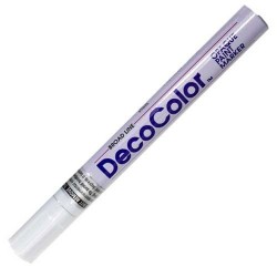 DecoColor Paint Marker - Broad Line - White (Uchida)