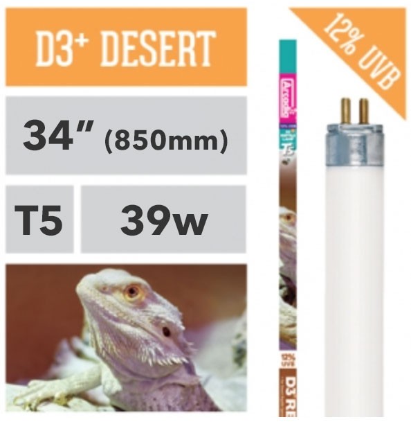 D3 12 Uvb T5 Bulb 34 Arcadia