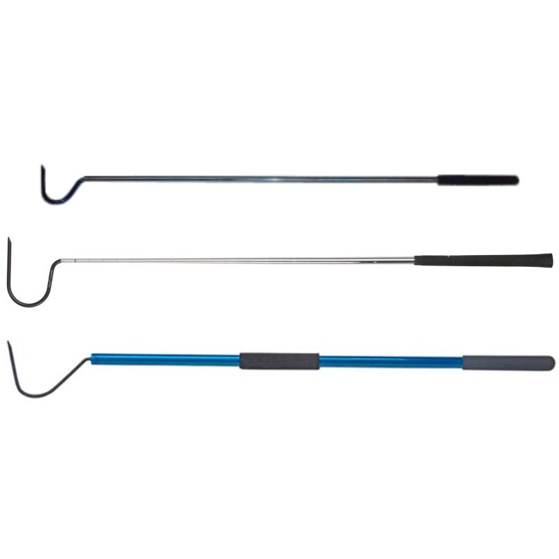 DDP 40-Inch Heavy Duty Snake Hook - Blue DIP Finish For Reptile Handling