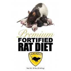 Premium Fortified Rat Diet - 50 lb (Lugarti)