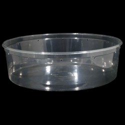 96 oz Clear Deli Cup - Punched (PWP)