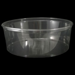 130 oz Clear Deli Cup - Punched (PWP)