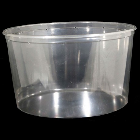190 oz Clear Deli Cup - Punched (pinnPACK)