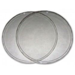 10" Clear Deli Cup Lids (pinnPACK)