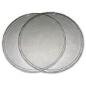 10" Clear Deli Cup Lids - 10ct (pinnPACK)