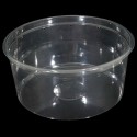7" Clear Deli Cup - 48 oz - Punched - 25ct (pinnPACK)