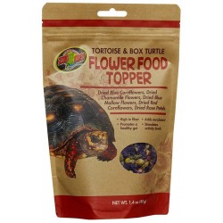 Flower Food Topper - Tortoise & Box Turtle - 1.4 oz (Zoo Med)