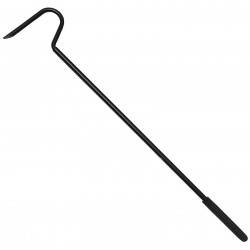 Snake Hook - Ultralight - Matte Black - 18" (Lugarti)