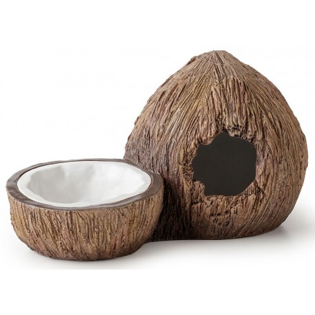 Coconut Hide & Water Dish (Exo Terra)