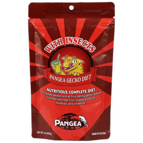 Pangea Gecko Diet w/ Insects (2 oz)