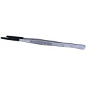 Tweezers w/ Black Rubber Tips - 12" (RSC)