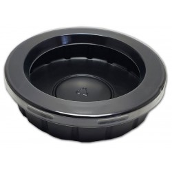 Worm/Water Dish - Black - LG (RSC)