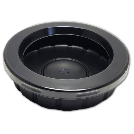 Feeder/Water Dish - Black - LG