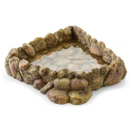 Corner water dish deals